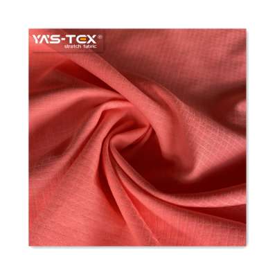 70% polyamide 20% polyester 10% spandex elastane grid fabric waterproof ripstop textile for outdoor wear